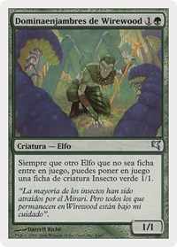 Wirewood Hivemaster (Spanish) - "Dominaenjambres de Wirewood" (B4), Magic Encyclopedia 2005 (Salvat/Hachette)