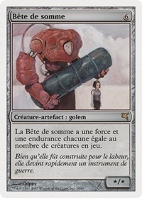 Beast of Burden (French) - "Bete de somme", Magic Encyclopedia 2005 (Salvat/Hachette)