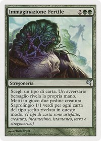 Fertile Imagination (Italian) - "Immaginazione Fertile" (J2), Magic Encyclopedia 2005 (Salvat/Hachette)