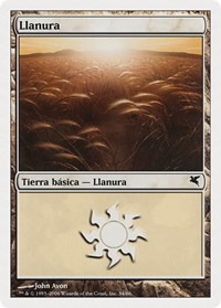 Plains (Spanish) - "Llanura" (C34), Magic Encyclopedia 2005 (Salvat/Hachette)