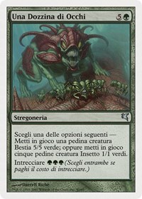 One Dozen Eyes (Italian) - "Lumaca della Forgia", Magic Encyclopedia 2005 (Salvat/Hachette)