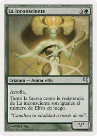 Heedless One (Spanish) - "La inconsciente", Magic Encyclopedia 2005 (Salvat/Hachette)