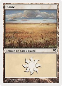 Plains (French) - "Plaine" (J60), Magic Encyclopedia 2005 (Salvat/Hachette)