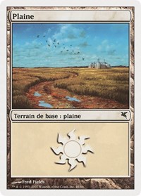 Plains (French) - "Plaine" (J48), Magic Encyclopedia 2005 (Salvat/Hachette)