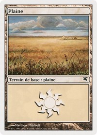 Plains (French) - "Plaine" (C46), Magic Encyclopedia 2005 (Salvat/Hachette)