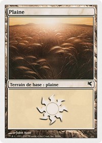 Plains (French) - "Plaine" (C34), Magic Encyclopedia 2005 (Salvat/Hachette)