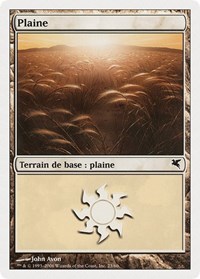 Plains (French) - "Plaine" (G23), Magic Encyclopedia 2005 (Salvat/Hachette)