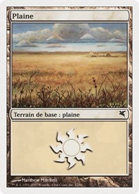 Plains (French) - "Plaine" (J12), Magic Encyclopedia 2005 (Salvat/Hachette)