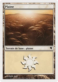Plains (French) - "Plaine" (G10), Magic Encyclopedia 2005 (Salvat/Hachette)