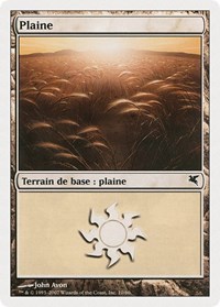 Plains (French) - "Plaine" (C10), Magic Encyclopedia 2005 (Salvat/Hachette)