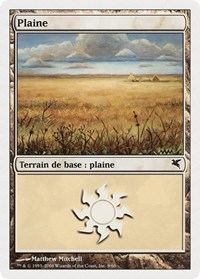 Plains (French) - "Plaine" (G9), Magic Encyclopedia 2005 (Salvat/Hachette)