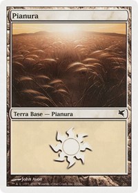 Plains (Italian) - "Pianura" (J23), Magic Encyclopedia 2005 (Salvat/Hachette)