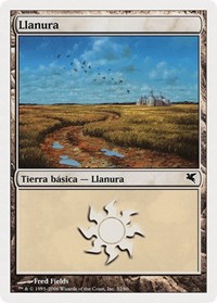 Plains (Italian) - "Pianura" (G32), Magic Encyclopedia 2005 (Salvat/Hachette)
