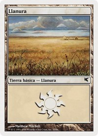 Plains (Italian) - "Pianura" (C33), Magic Encyclopedia 2005 (Salvat/Hachette)