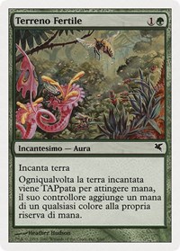 Fertile Ground (Italian) - "Terreno Fertile" (K5), Magic Encyclopedia 2005 (Salvat/Hachette)
