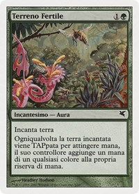 Fertile Ground (Italian) - "Terreno Fertile" (K6), Magic Encyclopedia 2005 (Salvat/Hachette)