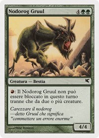 Nodorog Gruul (Italian) - "Nodorog Gruul", Magic Encyclopedia 2005 (Salvat/Hachette)