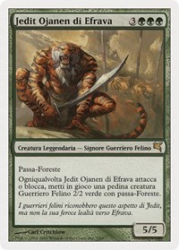 Jedit Ojanen of Efrava (Italian) - "Jedit Ojanen di Efrava", Magic Encyclopedia 2005 (Salvat/Hachette)
