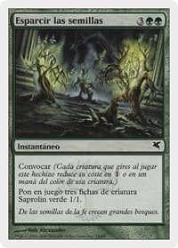 Scatter the Seeds (Spanish) - "Esparcir las semillas", Magic Encyclopedia 2005 (Salvat/Hachette)