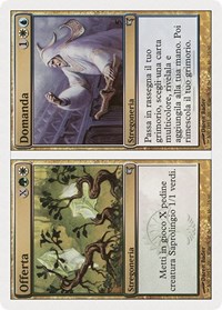 Supply // Demand (Italian) - "Offerta // Domanda" (J16), Magic Encyclopedia 2005 (Salvat/Hachette)