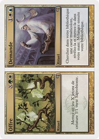 Supply // Demand (French) - "Offre // Demande" (J16), Magic Encyclopedia 2005 (Salvat/Hachette)