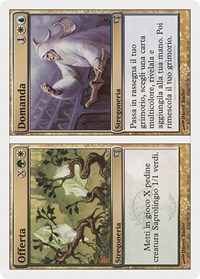 Supply // Demand (Italian) - "Offerta // Domanda" (J28), Magic Encyclopedia 2005 (Salvat/Hachette)