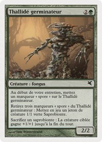 Thallid Germinator (French) - "Thallide germinateur" (J31), Magic Encyclopedia 2005 (Salvat/Hachette)