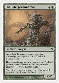 Thallid Germinator (French) - "Thallide germinateur" (J43), Magic Encyclopedia 2005 (Salvat/Hachette)