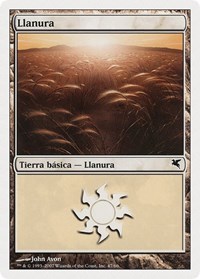Plains (Italian) - "Pianura" (J47), Magic Encyclopedia 2005 (Salvat/Hachette)