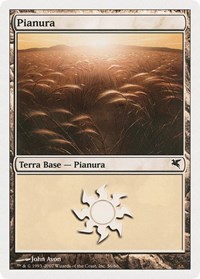 Plains (Italian) - "Pianura" (C56), Magic Encyclopedia 2005 (Salvat/Hachette)