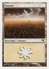 Plains (Italian) - "Pianura" (G56), Magic Encyclopedia 2005 (Salvat/Hachette)