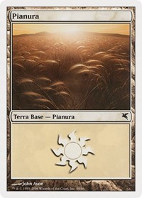 Plains (Italian) - "Pianura" (G58), Magic Encyclopedia 2005 (Salvat/Hachette)
