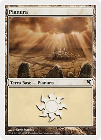 Plains (Italian) - "Pianura" (L58), Magic Encyclopedia 2005 (Salvat/Hachette)