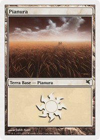 Plains (Italian) - "Pianura" (J59), Magic Encyclopedia 2005 (Salvat/Hachette)