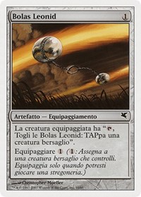 Leonin Bola (Italian) - "Bolas Leonid", Magic Encyclopedia 2005 (Salvat/Hachette)