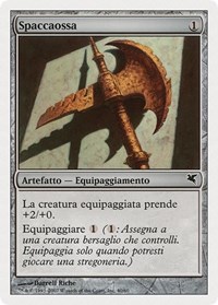 Bonesplitter (Italian) - "Spaccaossa" (L40), Magic Encyclopedia 2005 (Salvat/Hachette)