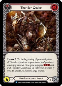 Thunder Quake Red
