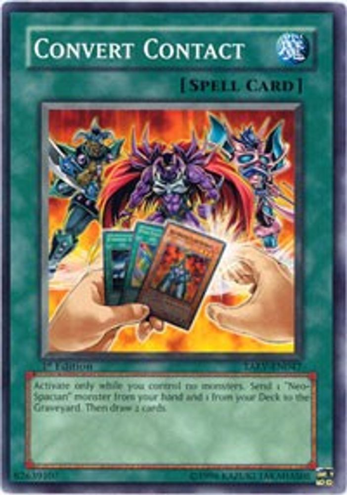 Convert Contact, 1st-edition, front