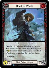 Hundred Winds Red Extended Art