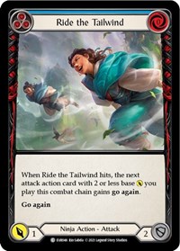 Ride the Tailwind Blue