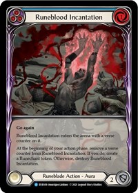 Runeblood Incantation Blue Extended Art