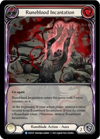 Runeblood Incantation Red Extended Art