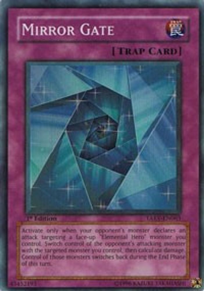 Mirror Gate, 1st-edition, front