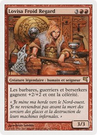 Lovisa Coldeyes (French) - "Lovisa Froid Regard", Magic Encyclopedia 2005 (Salvat/Hachette)