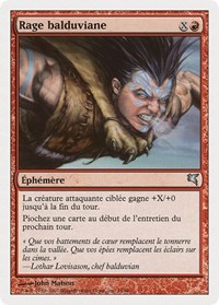 Balduvian Rage (French) - "Rage balduviane" (I15), Magic Encyclopedia 2005 (Salvat/Hachette)
