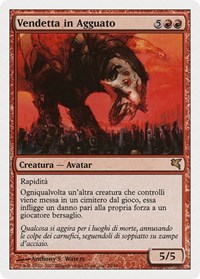 Stalking Vengeance (Italian) - "Vendetta in Agguato", Magic Encyclopedia 2005 (Salvat/Hachette)