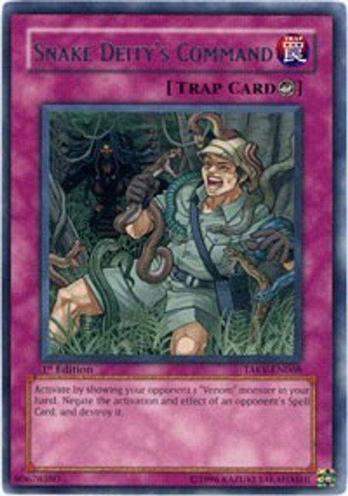 Snake Deity's Command, 1st-edition, front