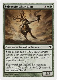 Skarrg, the Rage Pits (Italian) - "Selvaggio Ghor-Clan" (I29), Magic Encyclopedia 2005 (Salvat/Hachette)