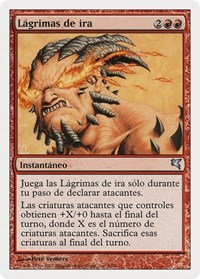 Tears of Rage (Spanish) - "Lagrimas de ira", Magic Encyclopedia 2005 (Salvat/Hachette)