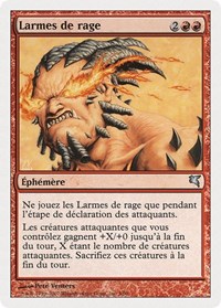Tears of Rage (French) - "Larmes de rage", Magic Encyclopedia 2005 (Salvat/Hachette)